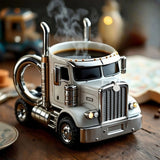 Semi-truck coffee mugs