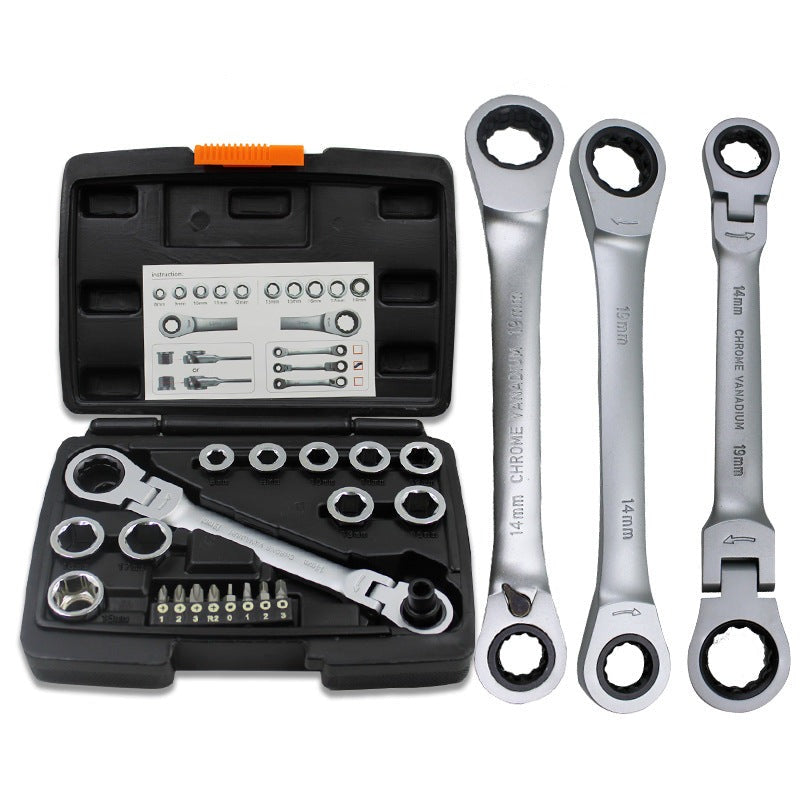 Ratchet Wrench Set - Easily and efficiently handle all kinds of screws