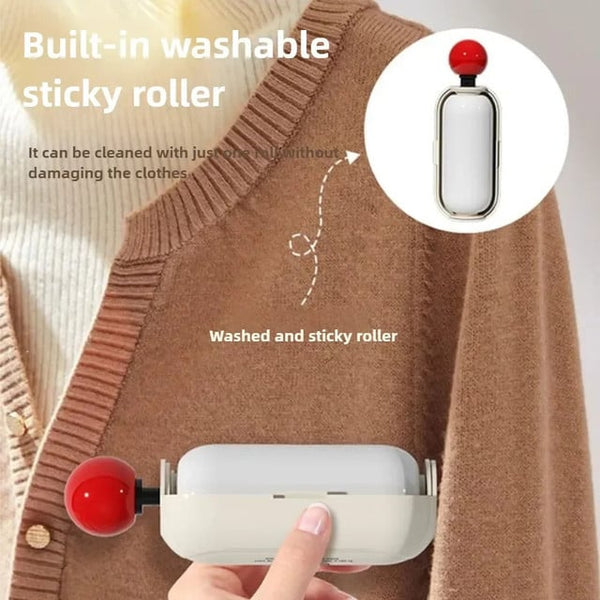 Reusable sticky roller