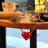 Heart key ring (set of 2)