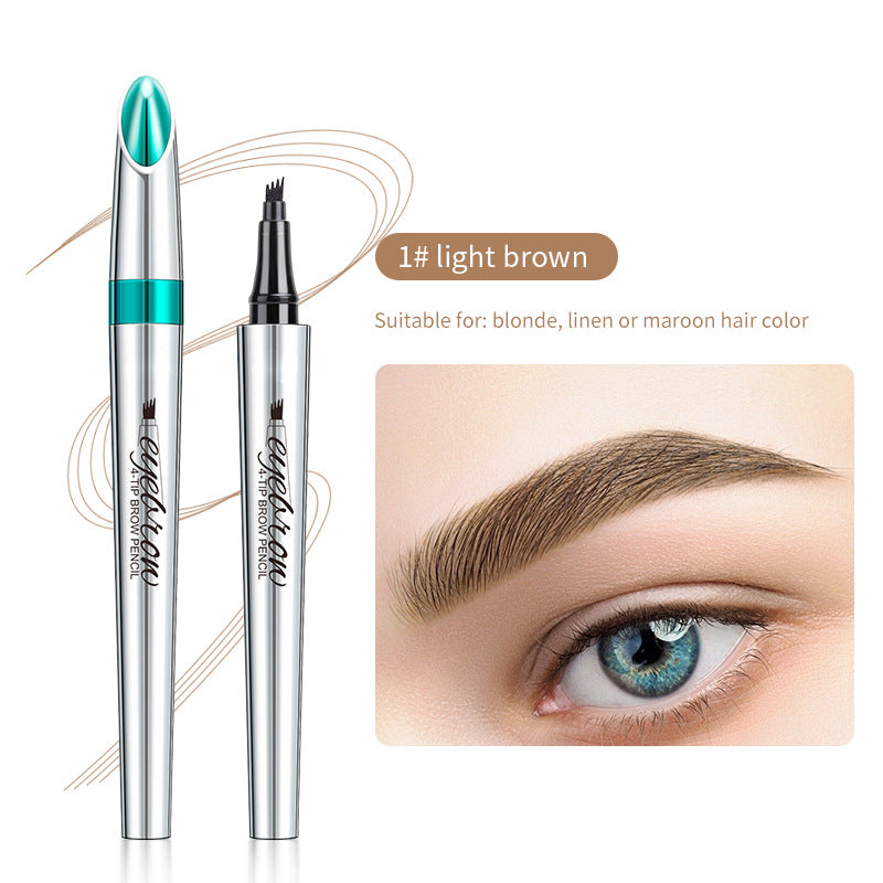 Waterproof Colorfast Liquid Wild Water Eyebrow Pencil