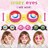 👓Crazy eyes creative funny glasses