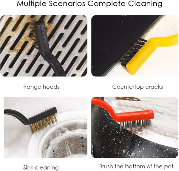 Household kitchen cleaning stove brush