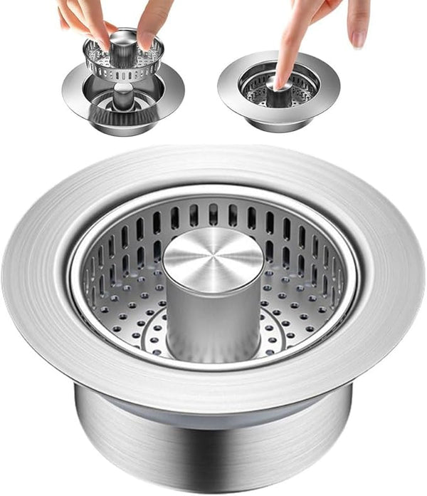 Kitchen sink filter bowl sink