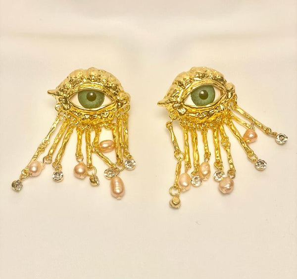 Tassel niche high-end earrings