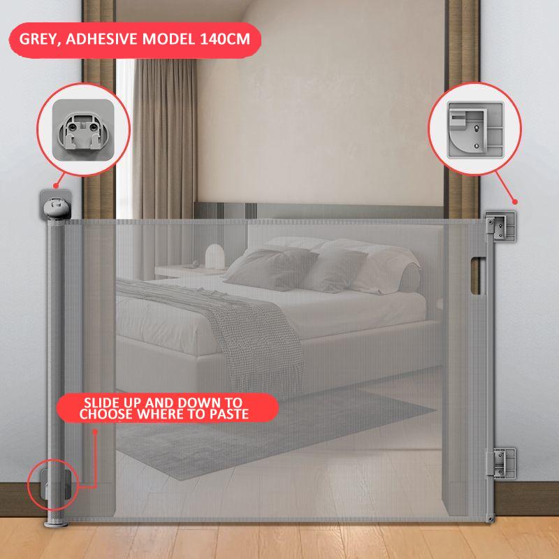 🎄Christmas Hot Sale 50% OFF-Portable Kids & Pets Safety Door Guard(Free Shipping Over Two Piece）