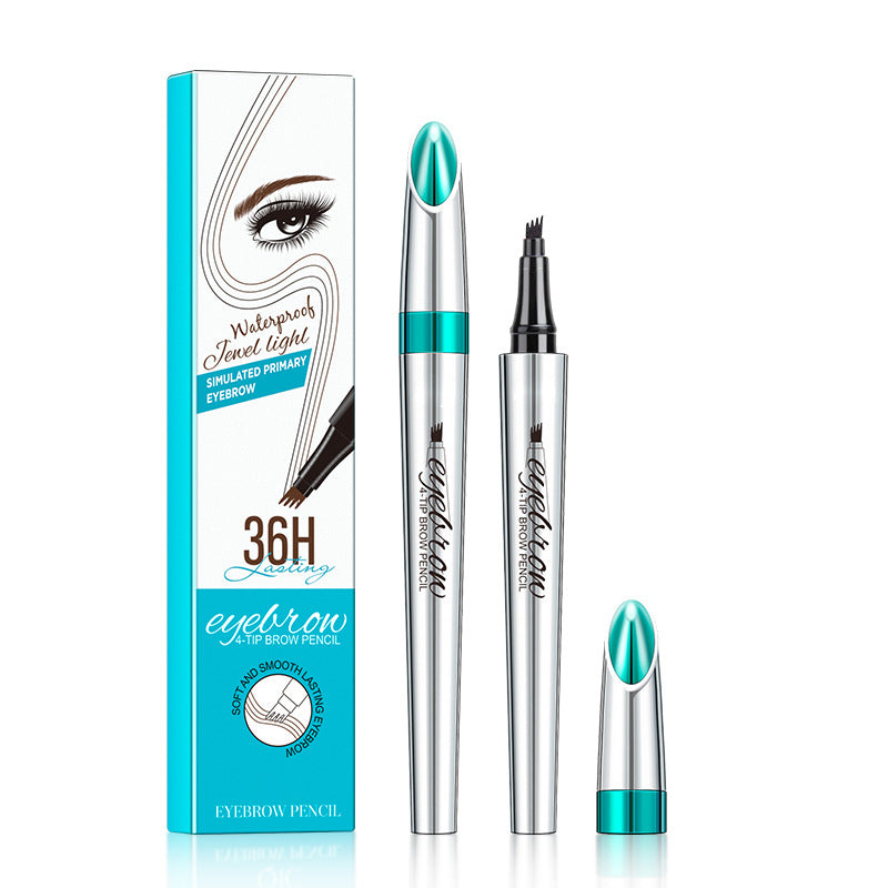 Waterproof Colorfast Liquid Wild Water Eyebrow Pencil