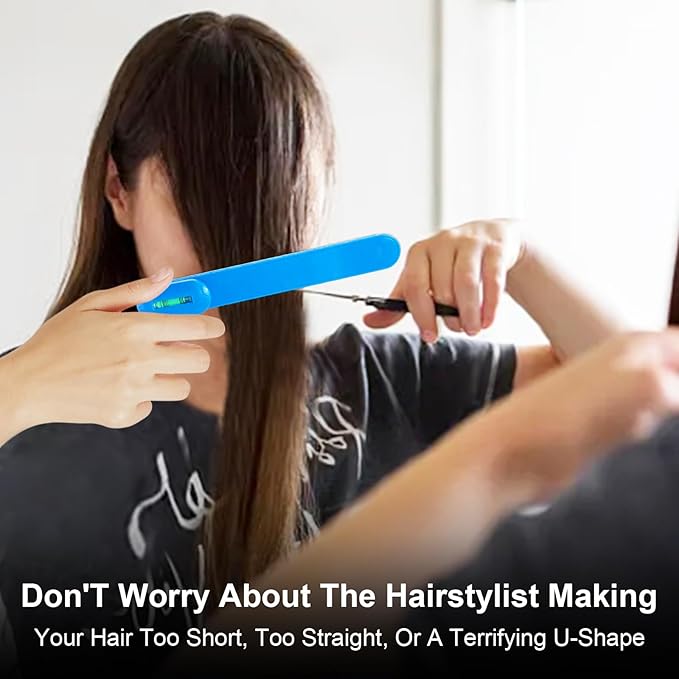 Professional hairdressing tool for trimming bangs