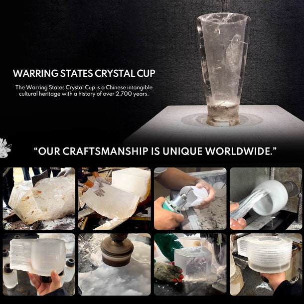Crystal Glassware Quartz Teacup