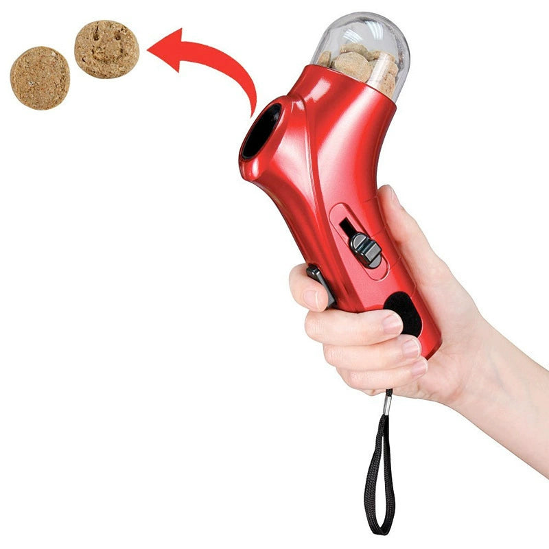 Pet Treat Launcher Fun Treat Dispenser Handheld