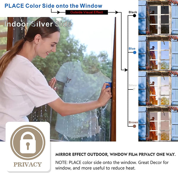 One Way Privacy Window Screen