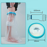 Waterproof plaster cover, reusable protective cover