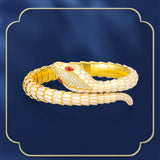 High-grade white snake bracelet female gift