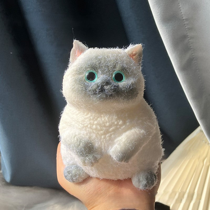 Fat cat simulation doll