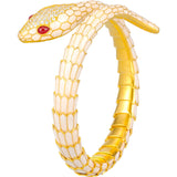 High-grade white snake bracelet female gift