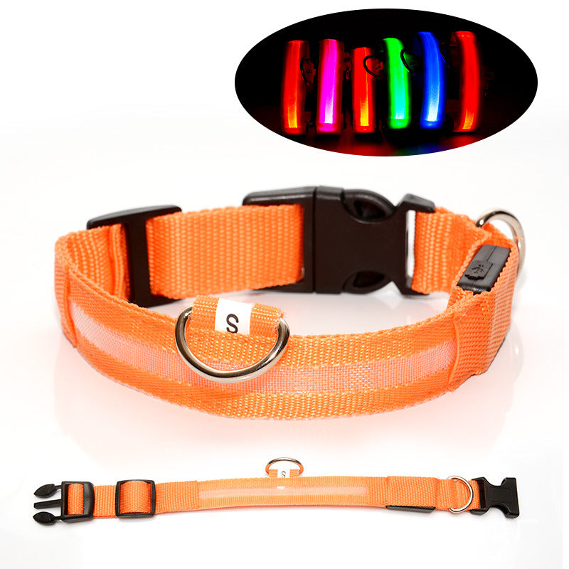 LED Glowing Dog Collar