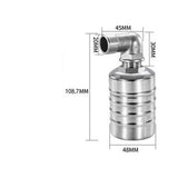 304 stainless steel fully automatic water level control float valve