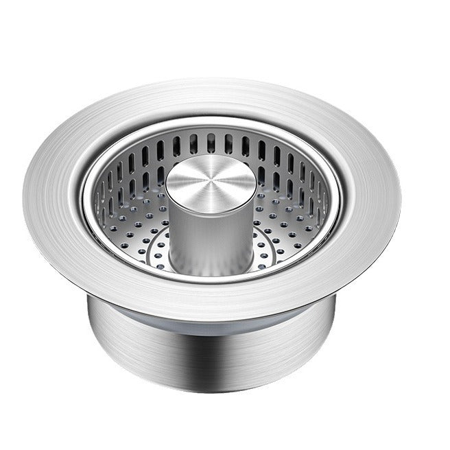 Kitchen sink filter bowl sink