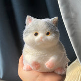 Fat cat simulation doll