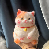 Fat cat simulation doll