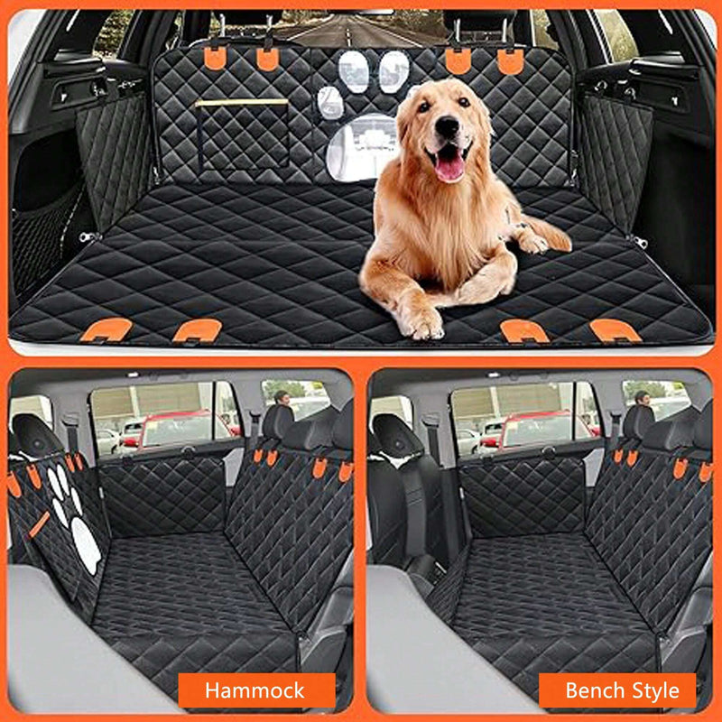 Dog Car Seat Hard Cover - Heavy Dog Seat Cover for Back Seat