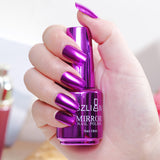 2024 Glamorous Metallic Mirror Chrome Nail Art Polish