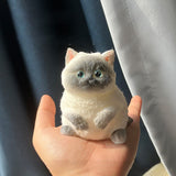 Fat cat simulation doll