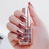 2024 Glamorous Metallic Mirror Chrome Nail Art Polish