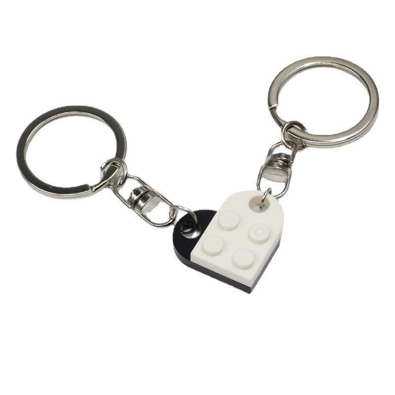 Heart key ring (set of 2)