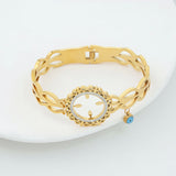 Girls' light luxury exquisite diamond bracelet