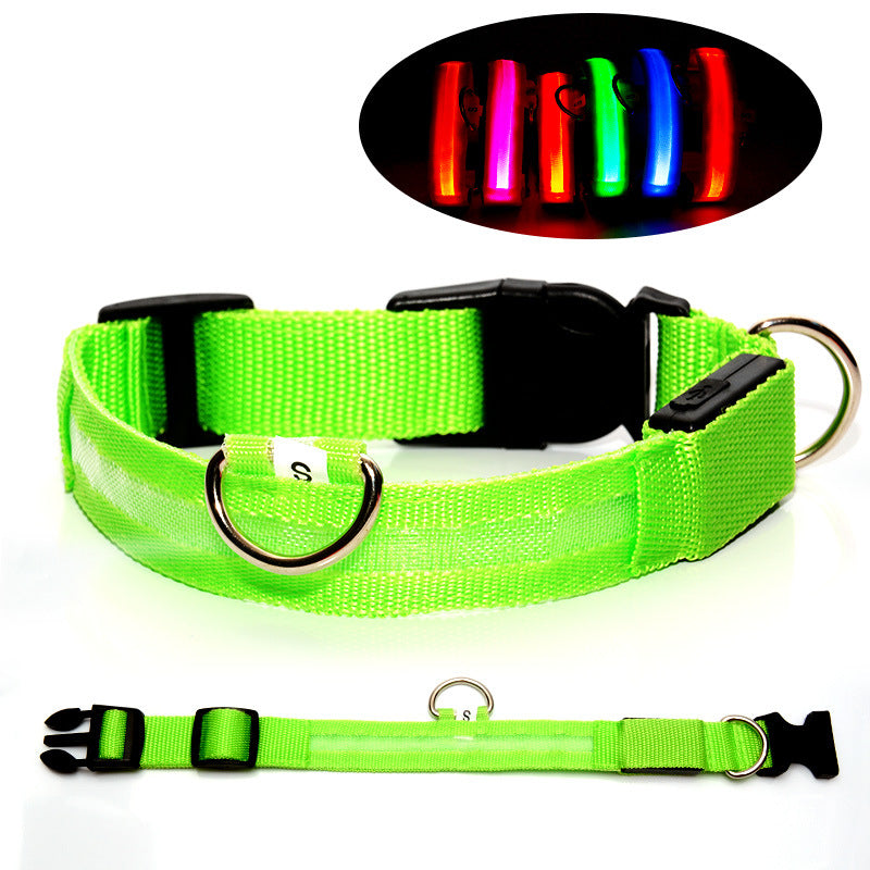 LED Glowing Dog Collar