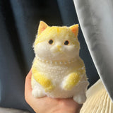 Fat cat simulation doll