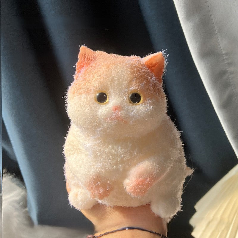 Fat cat simulation doll