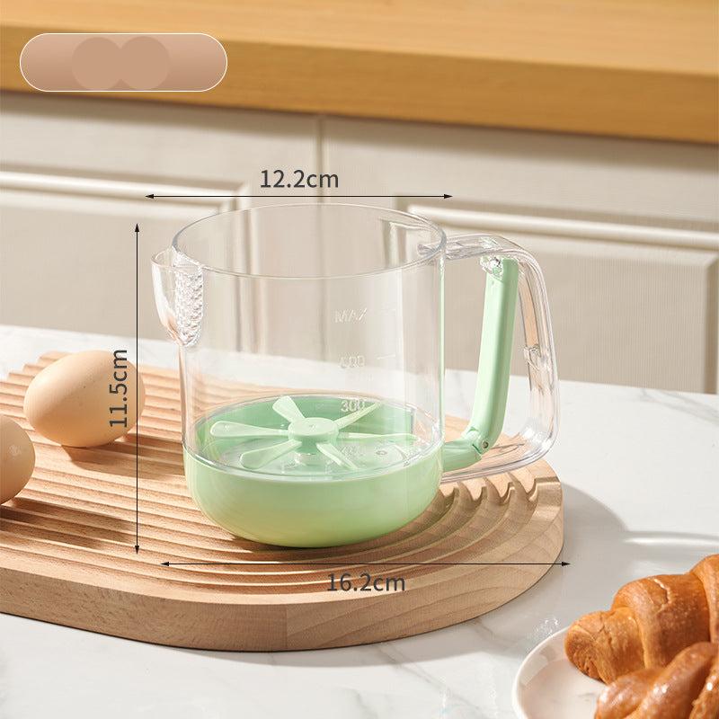 Whisk handheld semi-automatic mixer