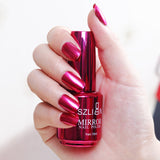 2024 Glamorous Metallic Mirror Chrome Nail Art Polish