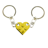 Heart key ring (set of 2)