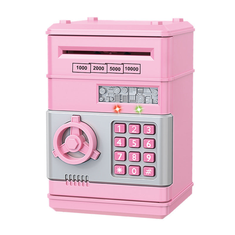 Password piggy bank large capacity children