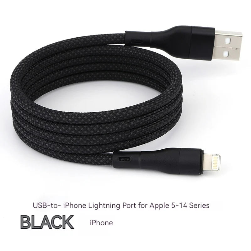 New magnetic portable storage fast charging charging cable