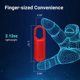 Portable Smart USB Rechargeable Fingerprint Padlock