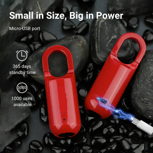 Portable Smart USB Rechargeable Fingerprint Padlock