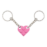 Heart key ring (set of 2)