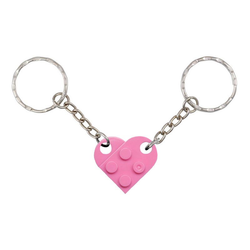 Heart key ring (set of 2)