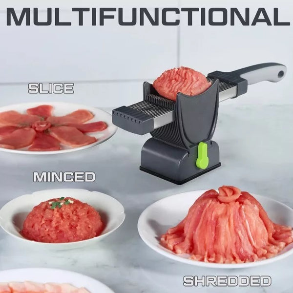 Multifunctional kitchen meat slicing tool