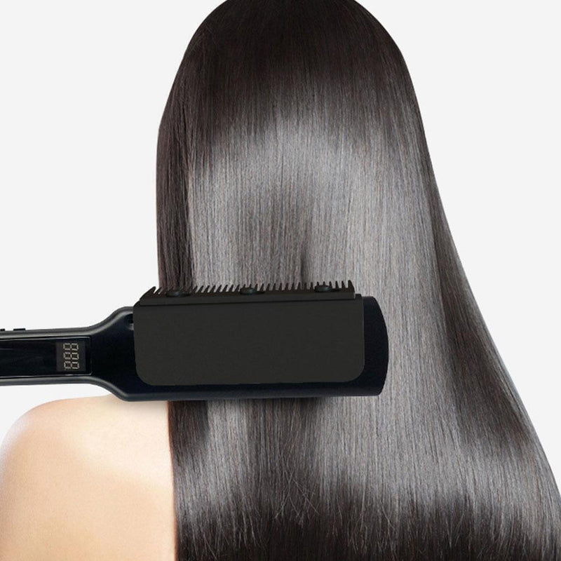 Flat Iron Comb Attachments for Easy Hair Straightening Detachable and