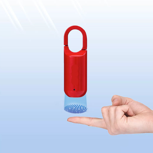 Portable Smart USB Rechargeable Fingerprint Padlock