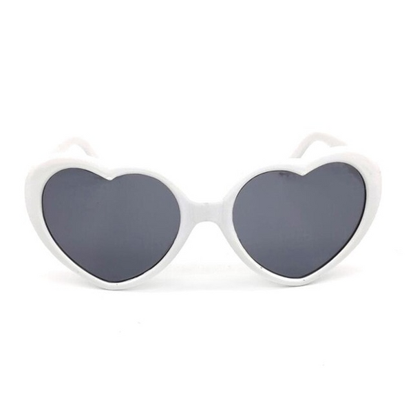 Retro heart-shaped glasses party eye protection sunglasses