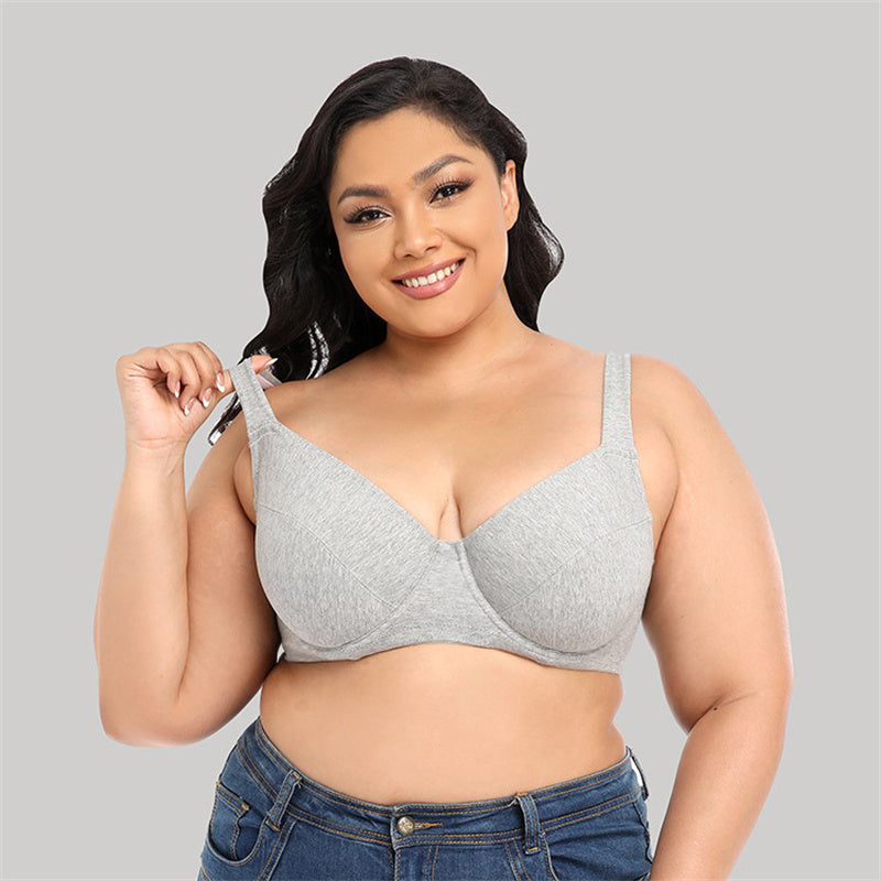 Premium Cotton Wide Strap Bra