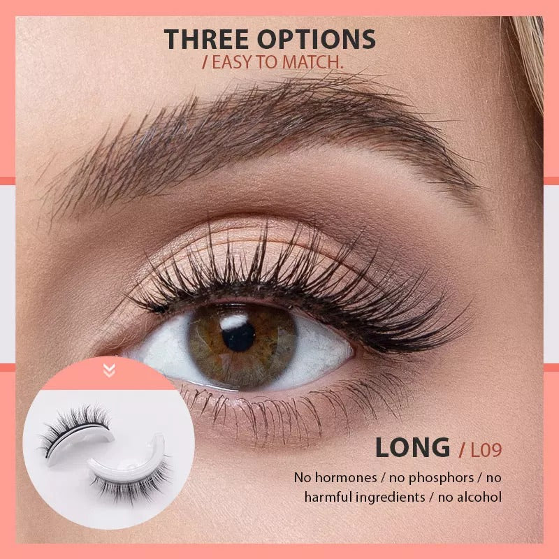 WATERPROOF REUSABLE SELF ADHESIVE EYELASHES