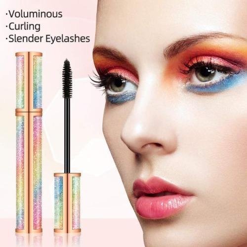 2022 4D Galaxy Waterproof Silk Fiber Thick Lengthening Mascara