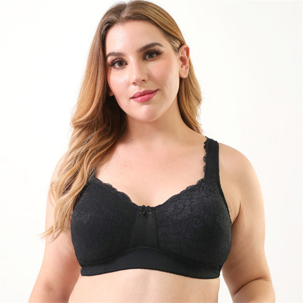 Black Lace Sexy Wireless Bra